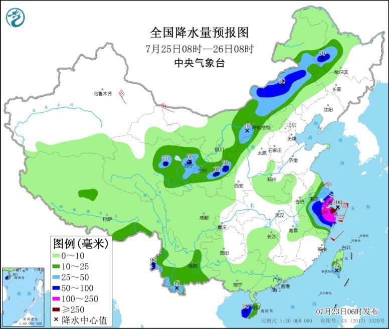 【最新】台风“烟花”向浙闽沿海靠近 河南等地仍有分散性强降雨