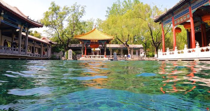 【水下济南】趵突泉：泉源上奋 水涌若轮