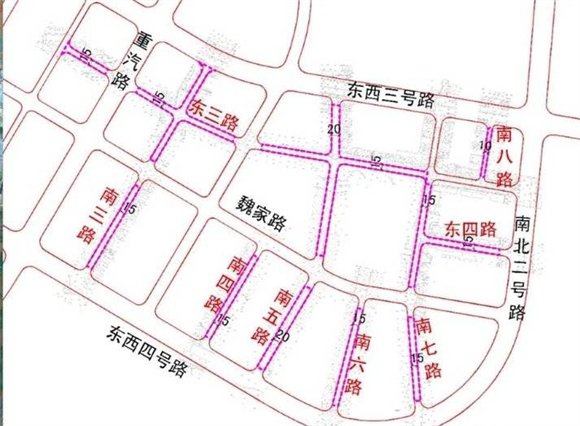 加密循环路网，济南中央活力区将新建九条市政道路