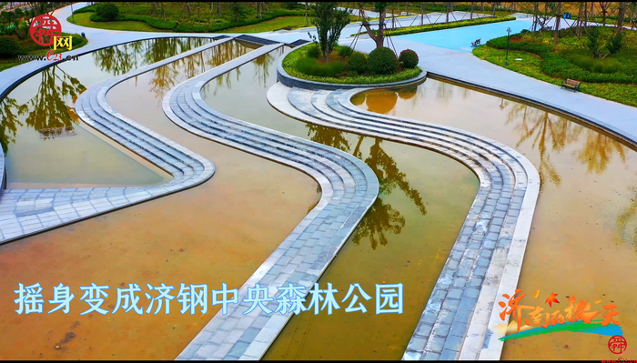 舜视频丨钢企变身森林公园，来看看济钢中央森林公园现在长啥样？