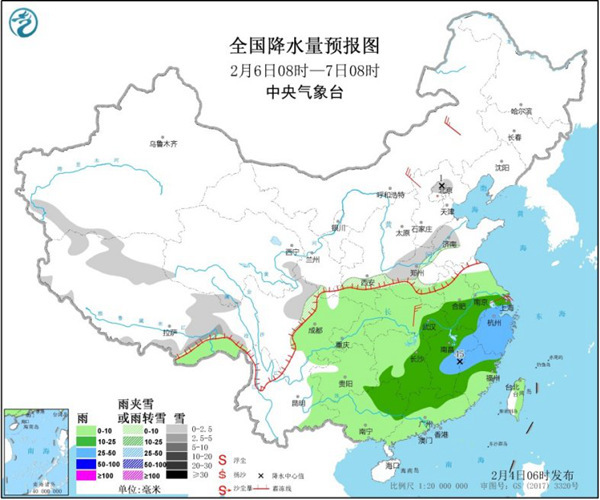 南方降雨今日减弱 明日新一轮降水又“接班”