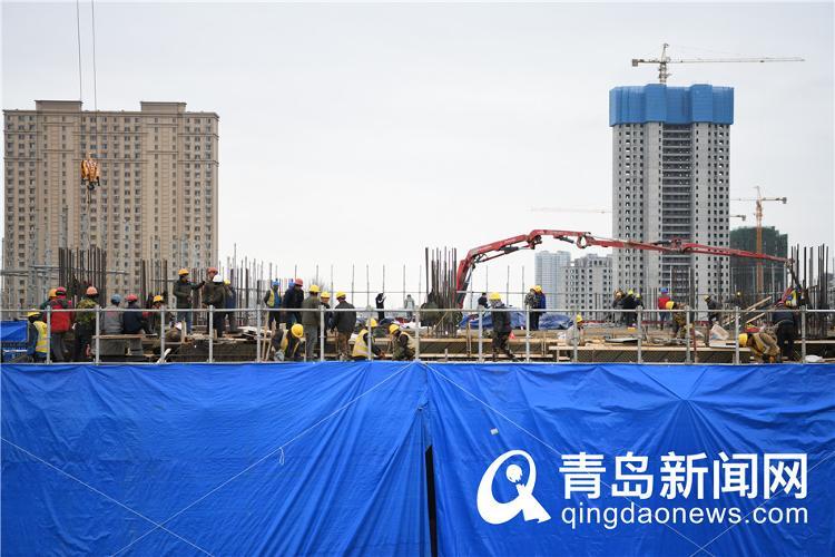 潍莱高铁平度北站新进展 站房开始拔地而起