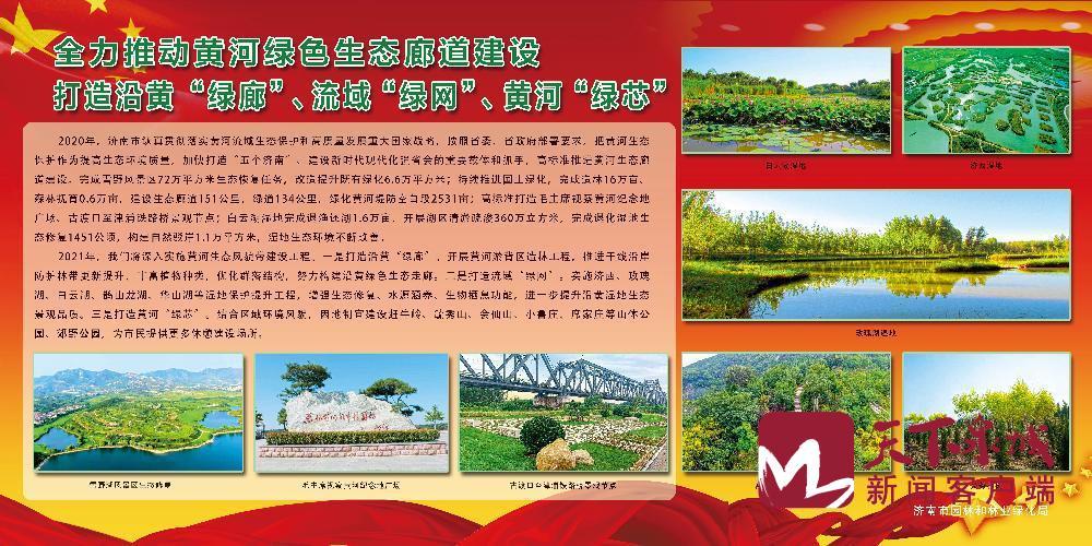 济南黄河淤背区防护林建设开工 6处郊野公园建设4月下旬开工