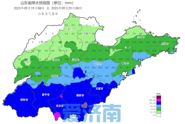 一场秋雨一场凉！今夜至明天济南有明显强降雨过程，最高气温降至25℃