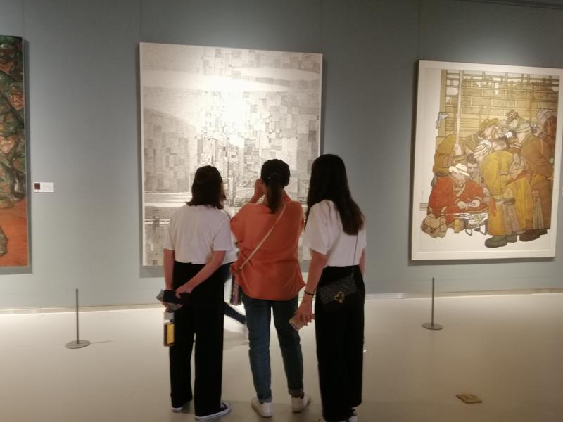 第十三届全国美展中国画展在山东开幕，山东入选作品60件