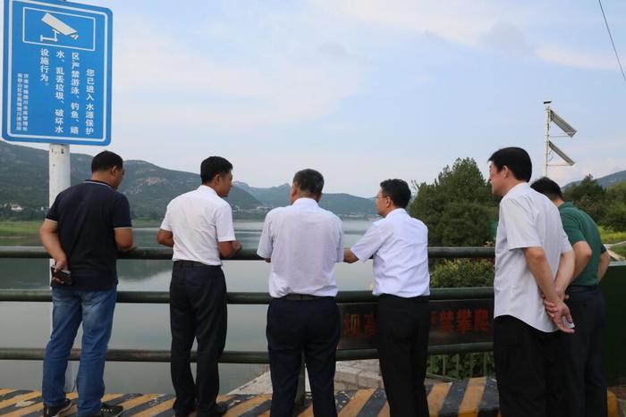 济南市应急局局长肖辉带队检查防汛防台风和地质灾害防治工作