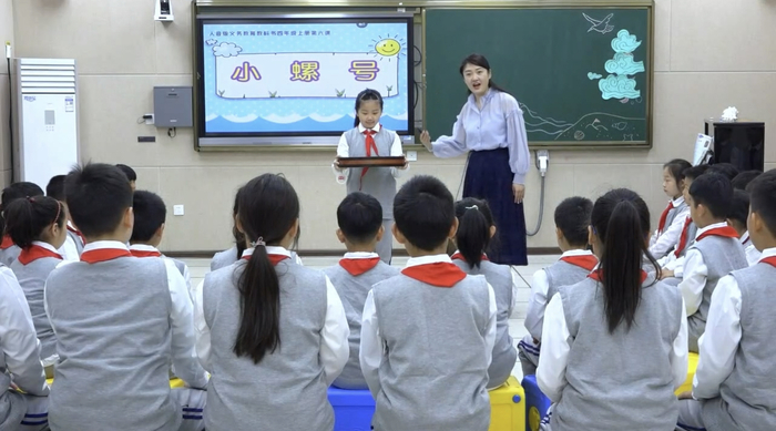 做眼中有人的教育！云端探校走进济南市槐荫区培新小学