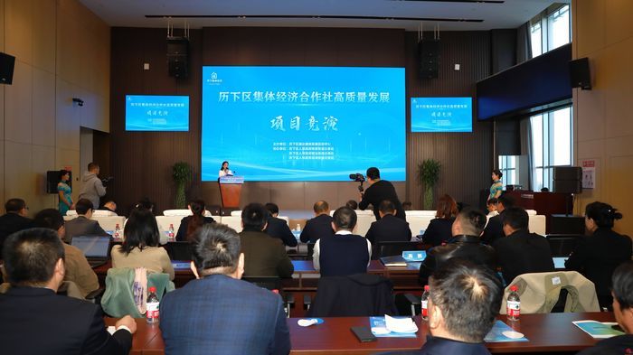 历下：7个集体经济合作社现场竞演以项目为抓手推进经济高质量发展