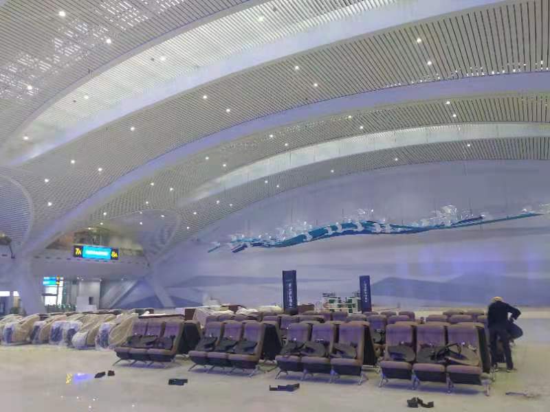 鲁南高铁临沂北站建设进入倒计时 站前广场即将完工