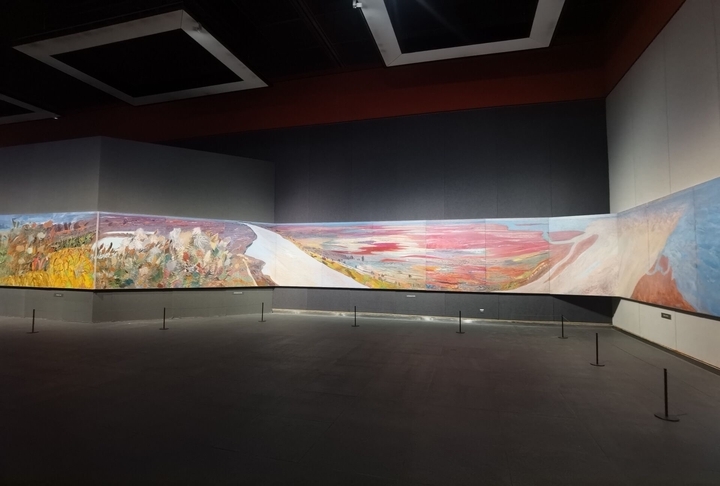 春节假期，美术馆里“尽览黄河”