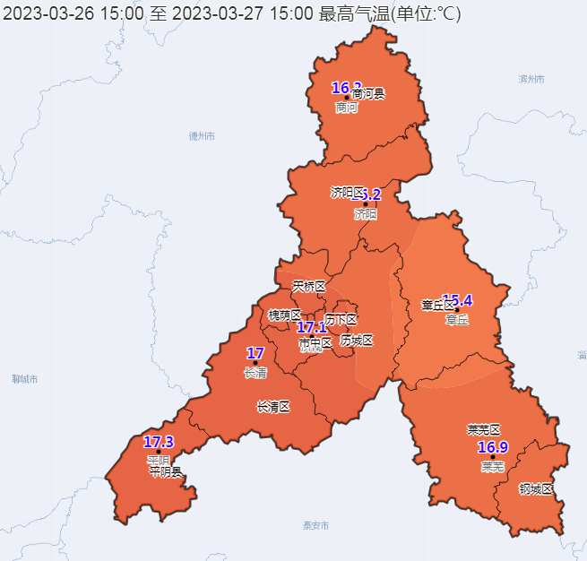 最高温直奔25℃！本周济南晴暖升级 未来两天南风较强阵风6级