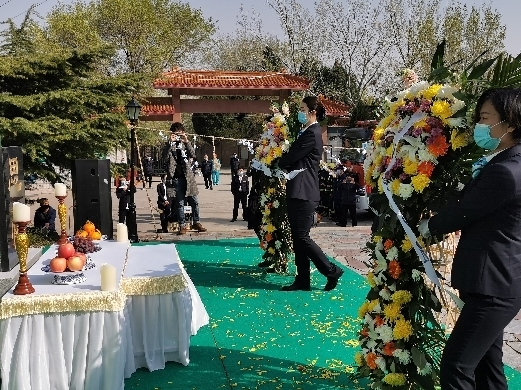 别样清明“感怀依然” 济南玉函山安息园举行共祭仪式