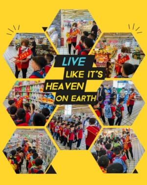 让孩子学会独立购物  华联超市广场店与学校联手举行快乐超市购活动