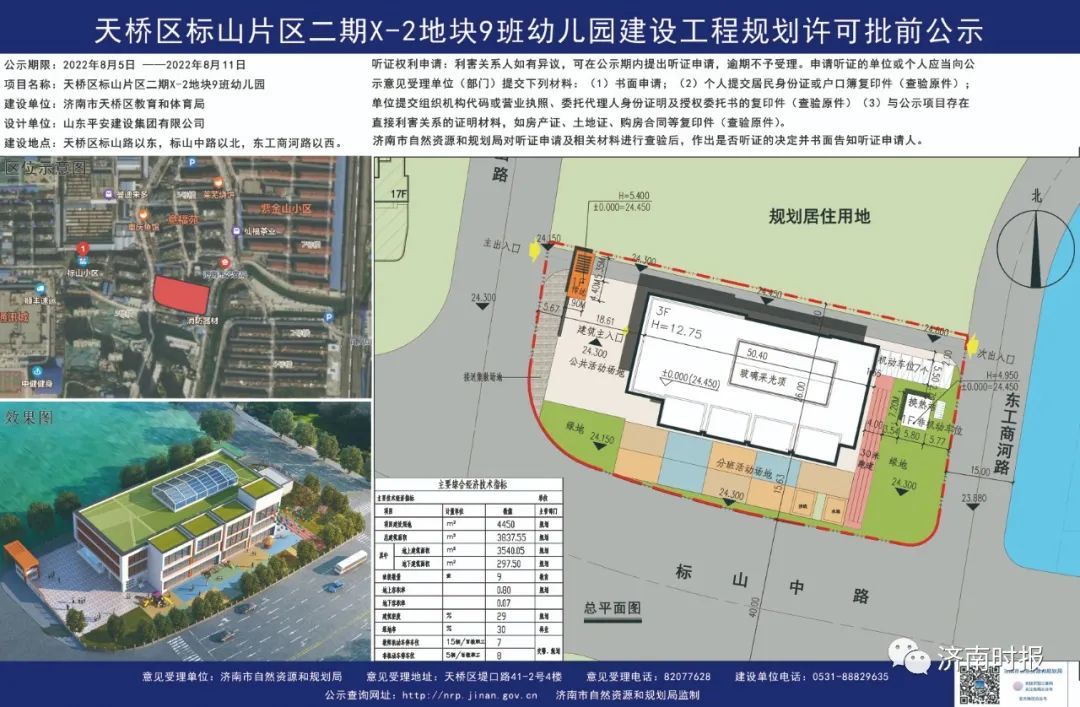 济南将新增多所学校，涉及市中、历下、天桥等，具体位置在这儿