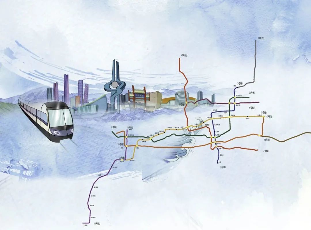 济南轨道交通4号线最新进展！