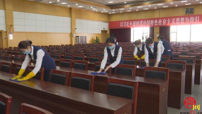 历下“两会”开幕倒计时 ：舜网记者探班防疫消杀工作