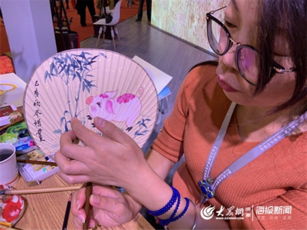 锔瓷老手艺、糖人农民画……文博会日照展区等你打卡