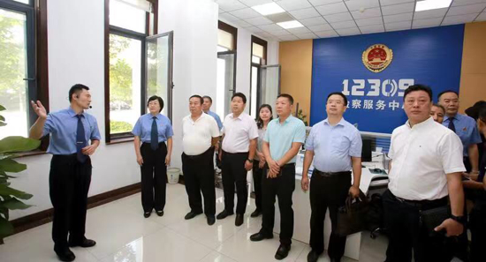 济南市检察院举办“检察护航民企发展”检察开放日活动