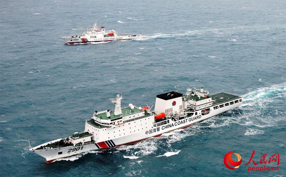 中国海警系列专项执法行动 保障海上安全稳定