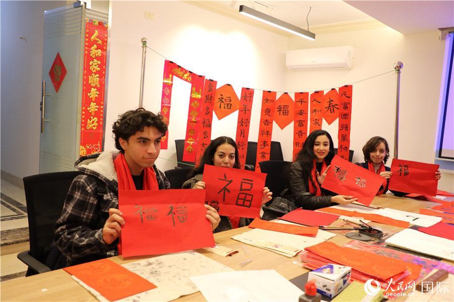 春节民俗文化体验活动在埃及举办