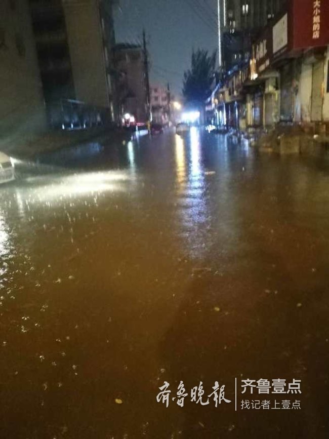 菏泽育才路逢大雨必“涝”，市民呼吁尽快修善