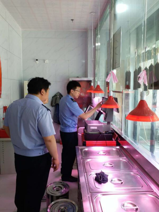 一天一个样！高新东区市场监管所创卫复审步步紧跟