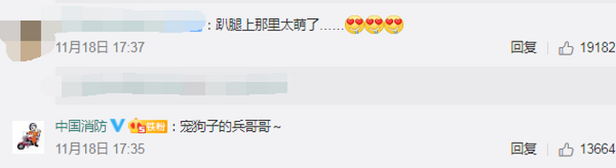 萌萌哒！狗子偷亲趴地训练兵哥哥，兵哥哥真的不敢动