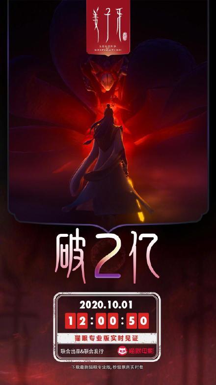 刷新|《姜子牙》票房破2亿 刷新动画电影首日票房纪录