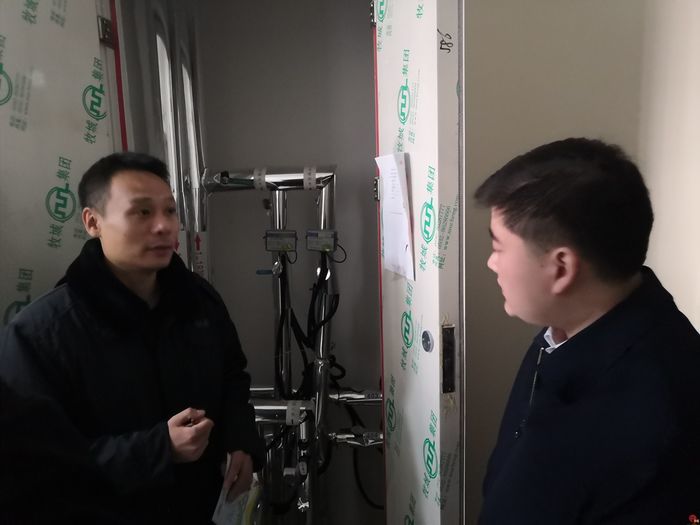 周末服务进社区   唐人中心迎来济南水务集团服务队