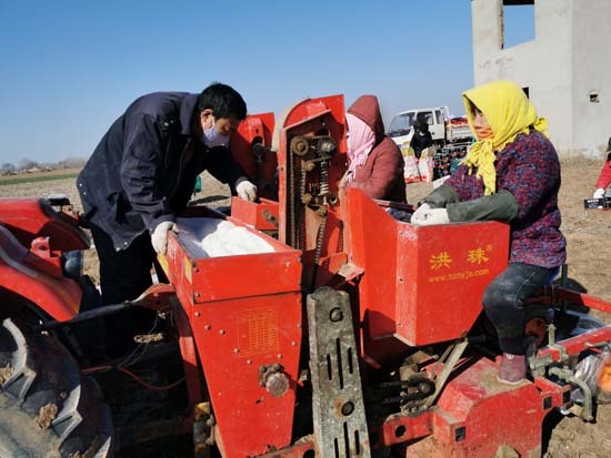 正是春耕好时机！全程机械化，播种200亩土豆仅需4天