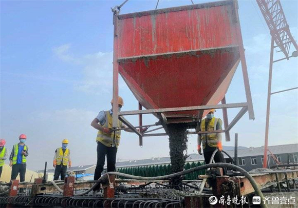 济南省道103旅游公路项目假期大干，南山旅游大通道加速成型