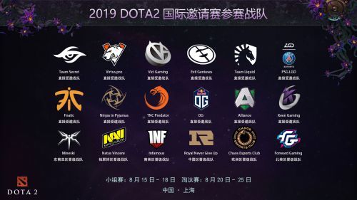 Ti9战队名单出炉 十八支队伍角逐3100万奖金
