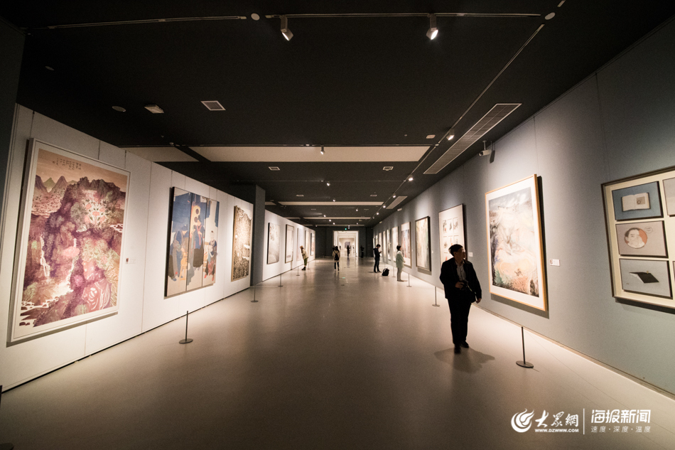 山东美术馆国展迎美术爱好者持续“打卡”