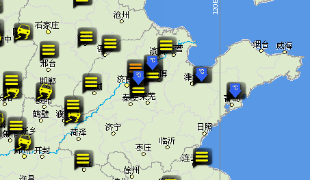 雨雪雾齐聚山东 全省200多个高速收费站封闭或限行