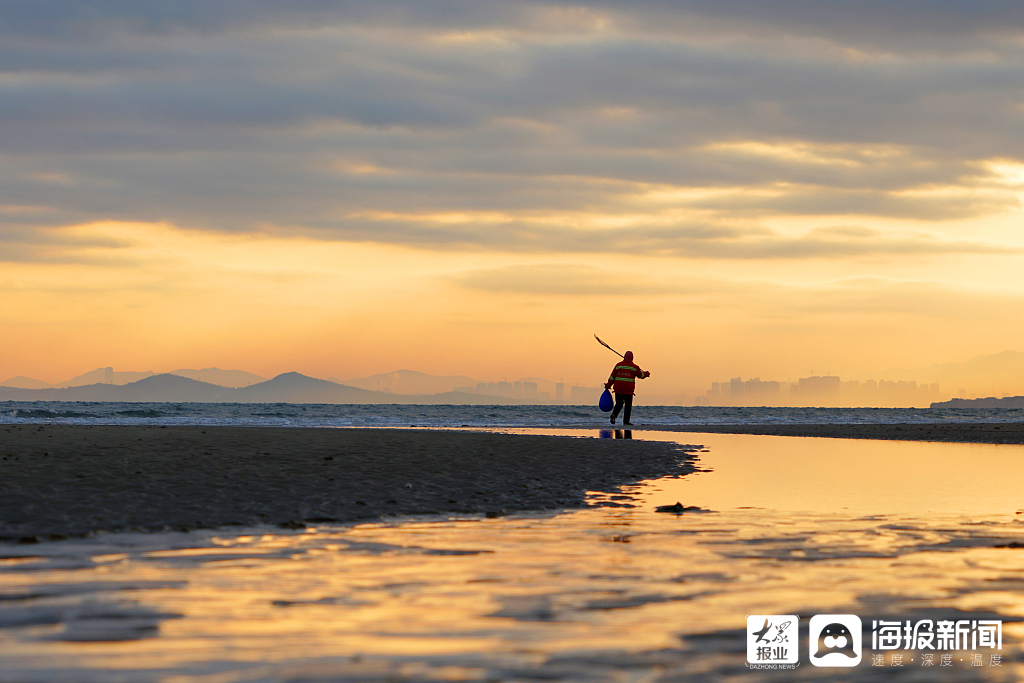 山东烟台：冬日海滨风情