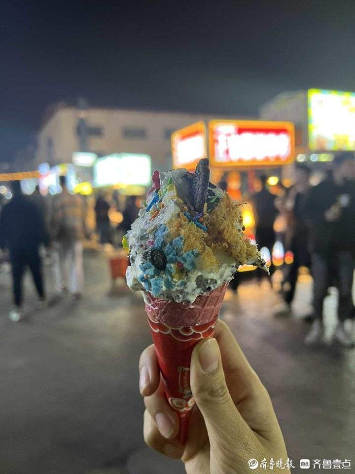 天气回暖人气旺，网红小吃不断上！济南环联夜市客流爆棚