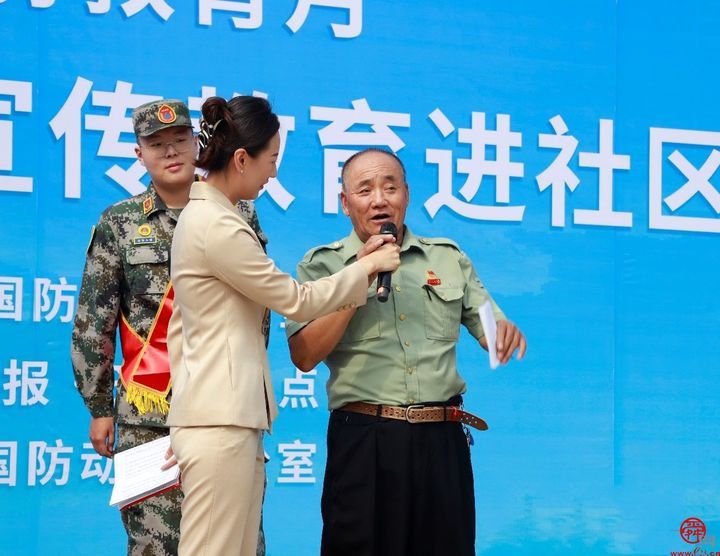 勿忘“九一八”！国防动员法制与宣传教育活动走进辛甸社区