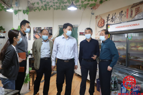 长清区区长王士强“四不两直”方式检查安全生产工作