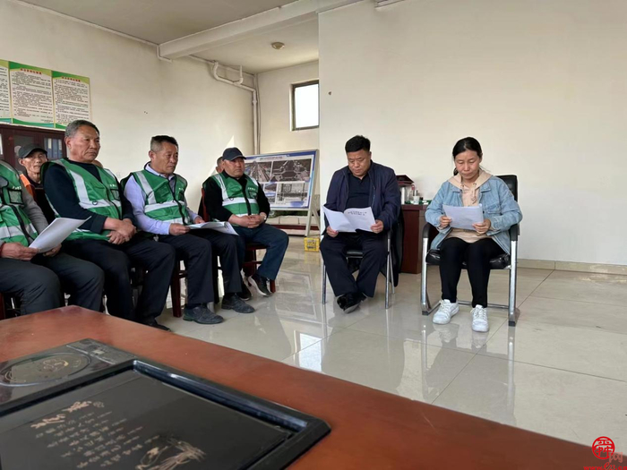 起步区孙耿街道举办垃圾分类督导员圆桌会议