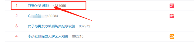 冲上热搜！时代峰峻辟谣 TFBOYS将解散系谣言