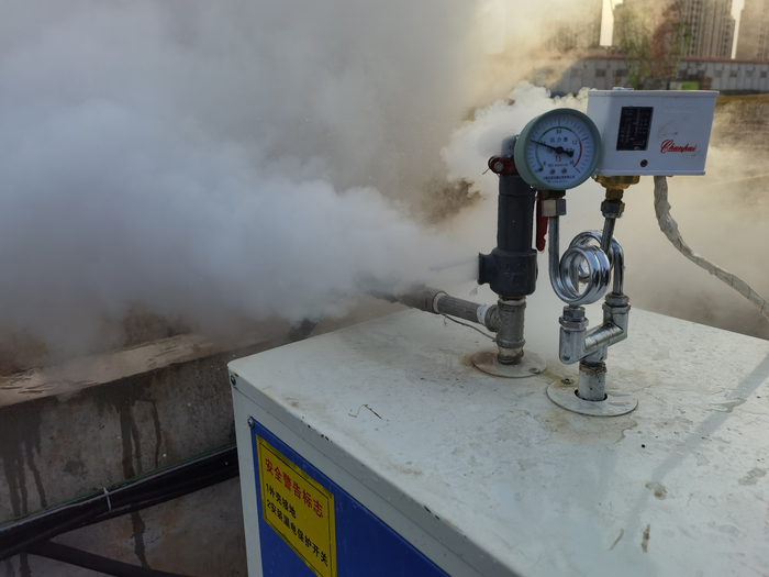 低温施工也不怕，“蒸科技”首次亮相济南地铁