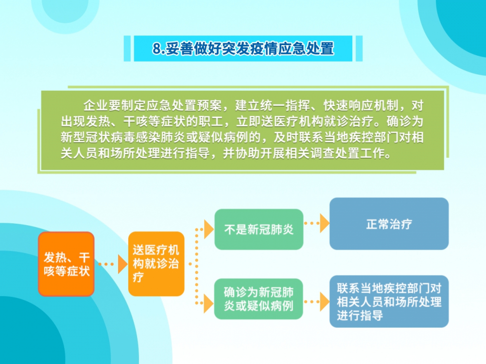疫情防控关键期企业复工生产最该注意啥？来看权威部门温馨提示