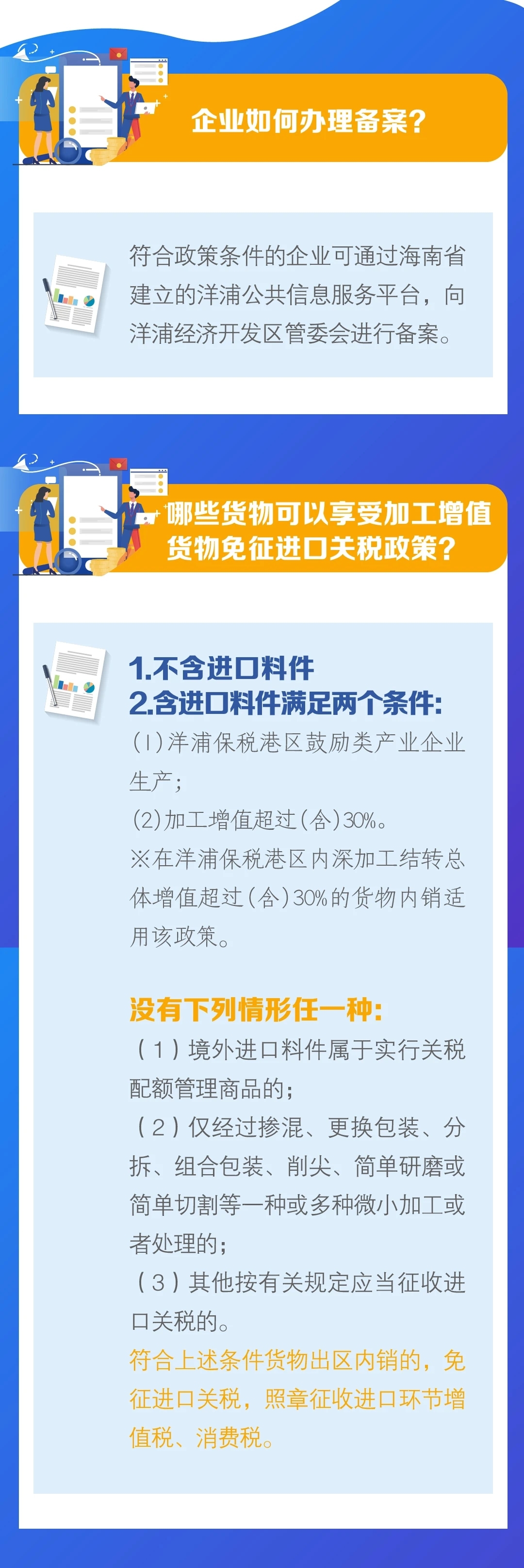 重大政策利好！洋浦保税港区加工增值政策实施