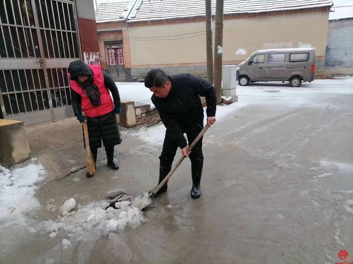 普集街道多措并举，全力以赴应对暴雪极端天气