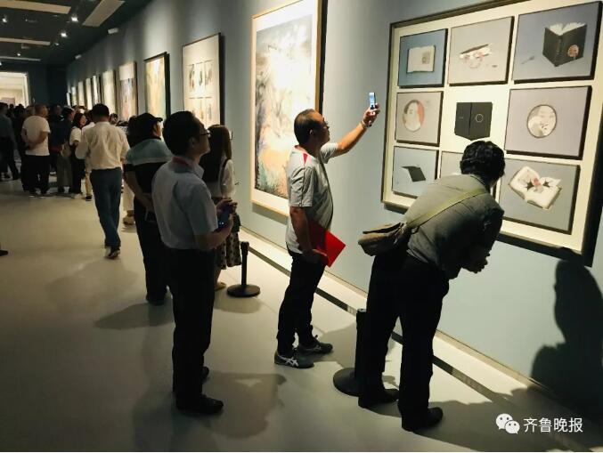 这个70岁的全国美展,终于在山东济南开幕了!最新现场图超好看!