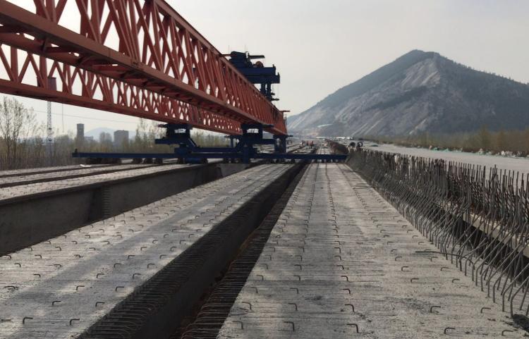 京沪高速改建项目山东段有新进展！南官庄大桥箱梁全部架设完成