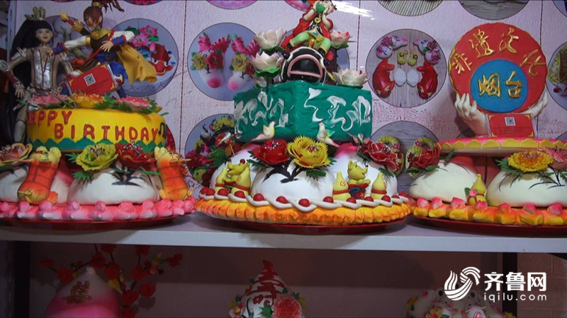 新春走基层｜探寻非遗年味 胶东人餐桌上的花饽饽