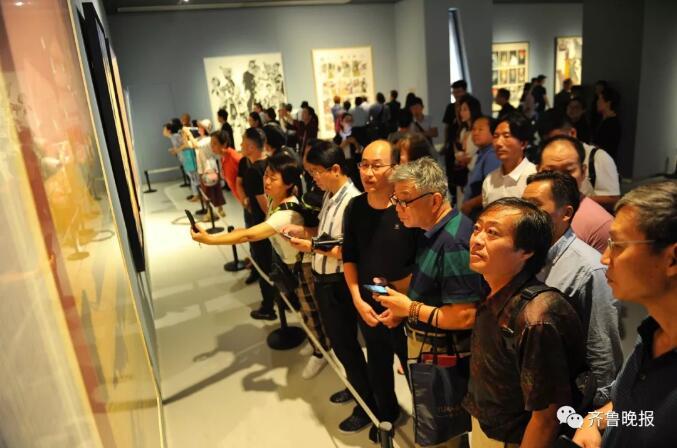 这个70岁的全国美展,终于在山东济南开幕了!最新现场图超好看!