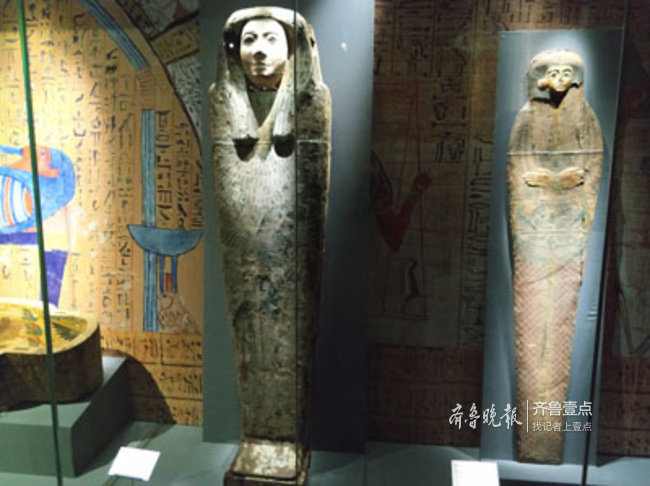 今天省博排起史上最长的队！只为一观埃及木乃伊真容