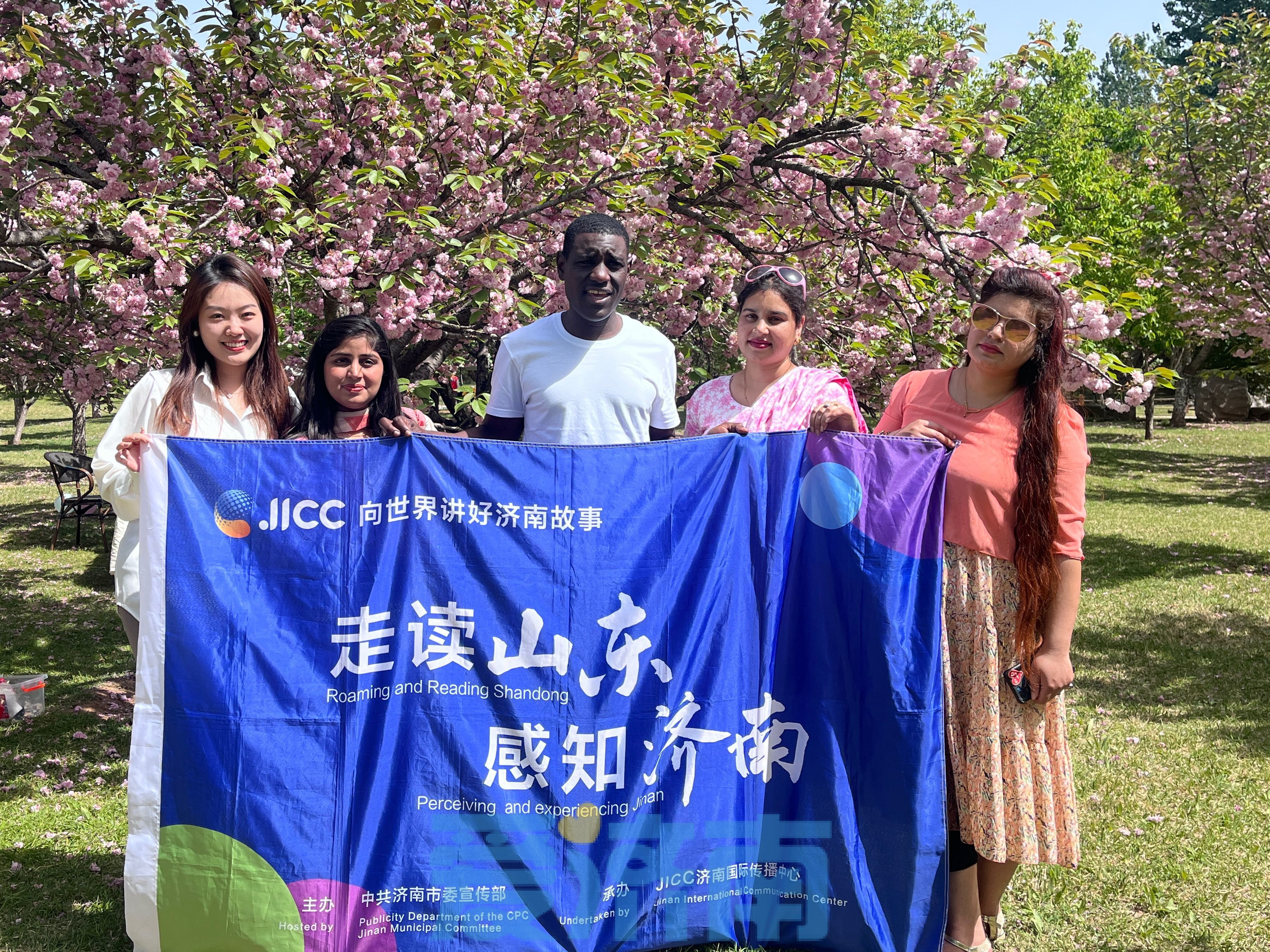 花间品美食、赏美景，外国友人体验别样济南生活